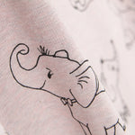 Malha Coralina Elephant Rosa - Ribes y Casals