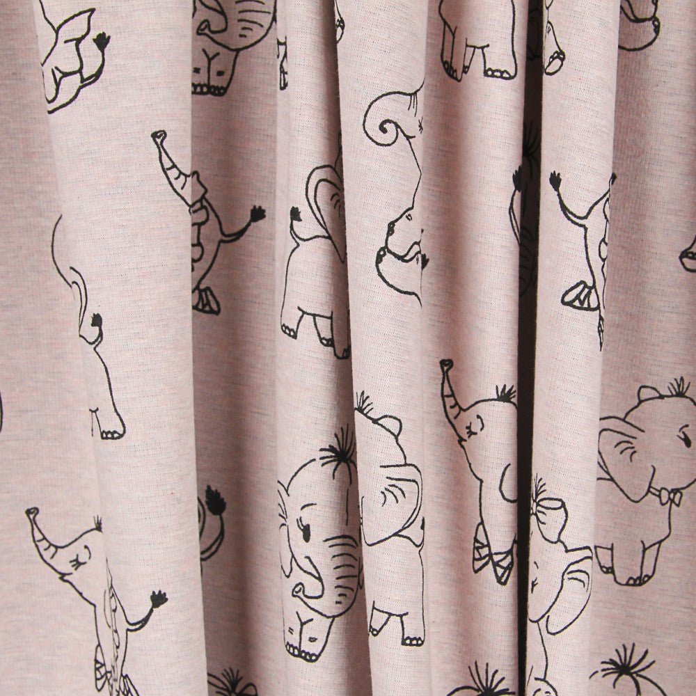 Malha Coralina Elephant Rosa - Ribes y Casals