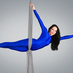 Malha de Seda Cinza Pérola - Ribes y Casals