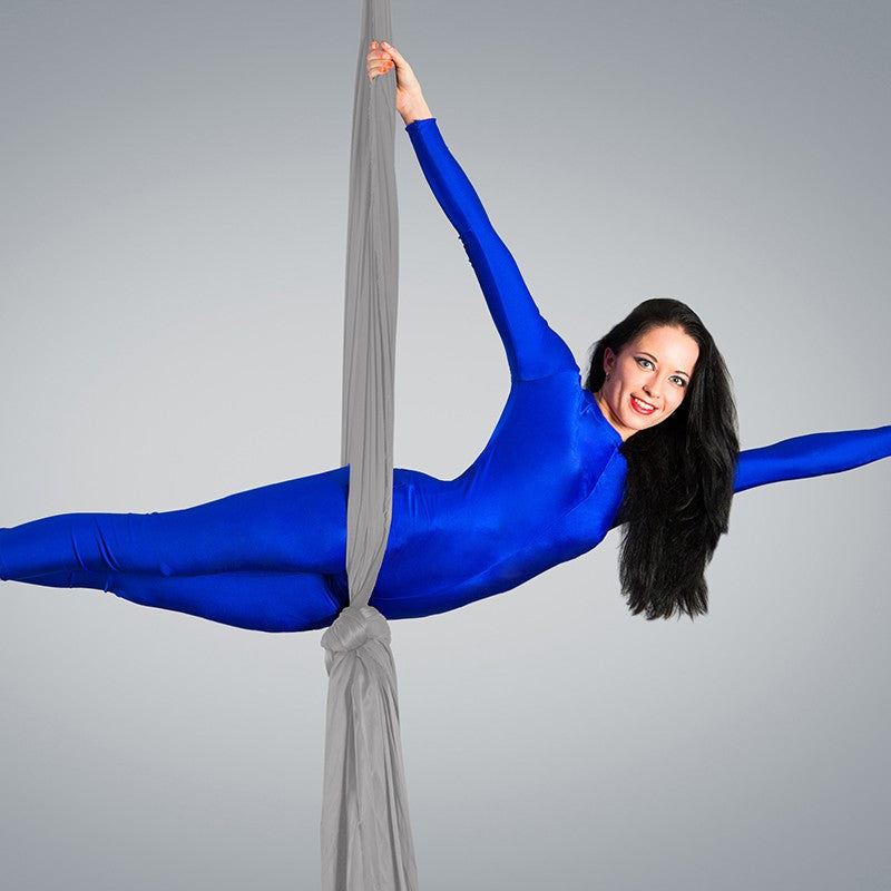 Malha de Seda Cinza Pérola - Ribes y Casals