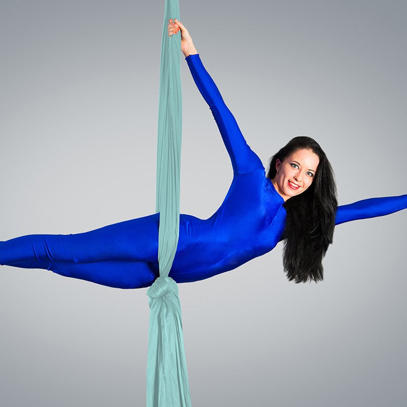 Malha de Seda Azul Turquesa - Ribes y Casals