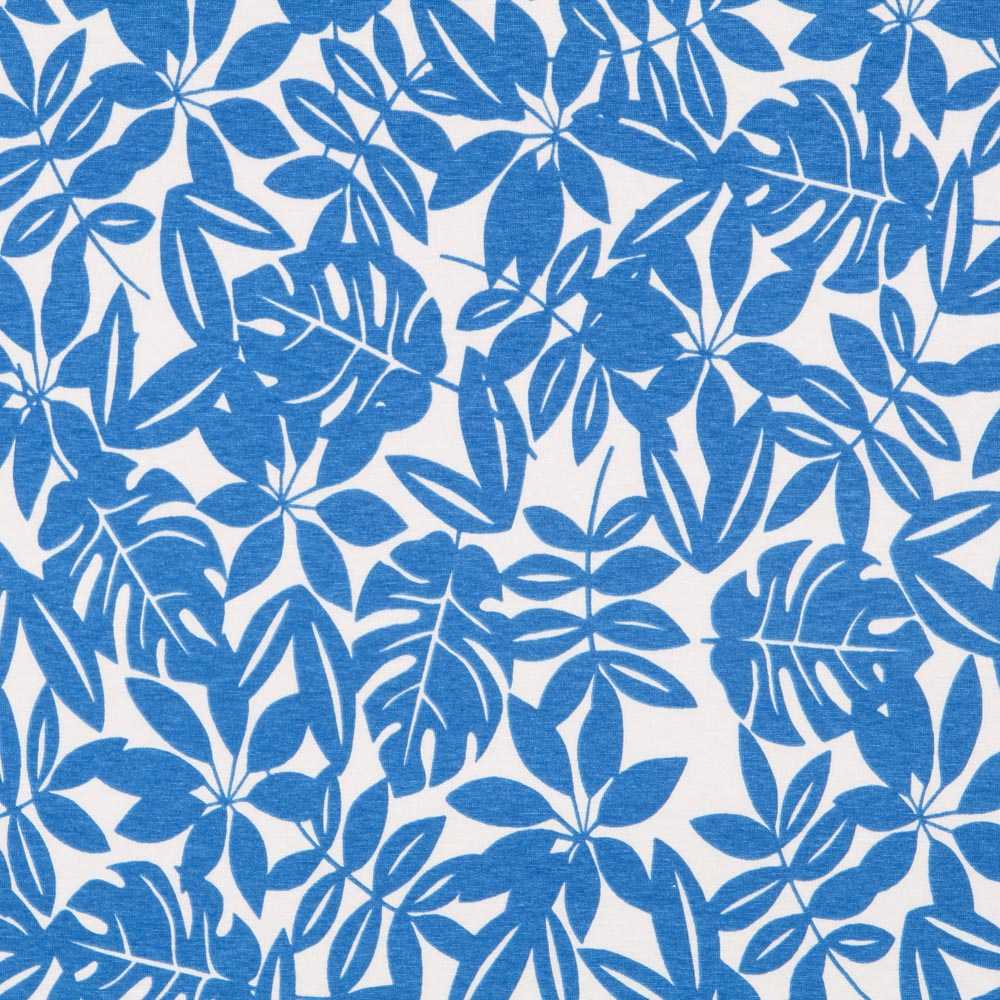 Tecido de Viscose Botanic Azul - Ribes y Casals