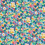 Tecido de Viscose Cretona Azul - Ribes y Casals