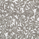 Tecido de Viscose Folhas Cinzas - Ribes y Casals