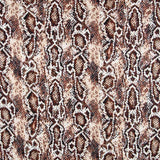 Tecido de Viscose Cobra Marrom - Ribes y Casals
