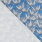 Tecido de Viscose Tropical Azul - Ribes y Casals