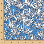Tecido de Viscose Tropical Azul - Ribes y Casals