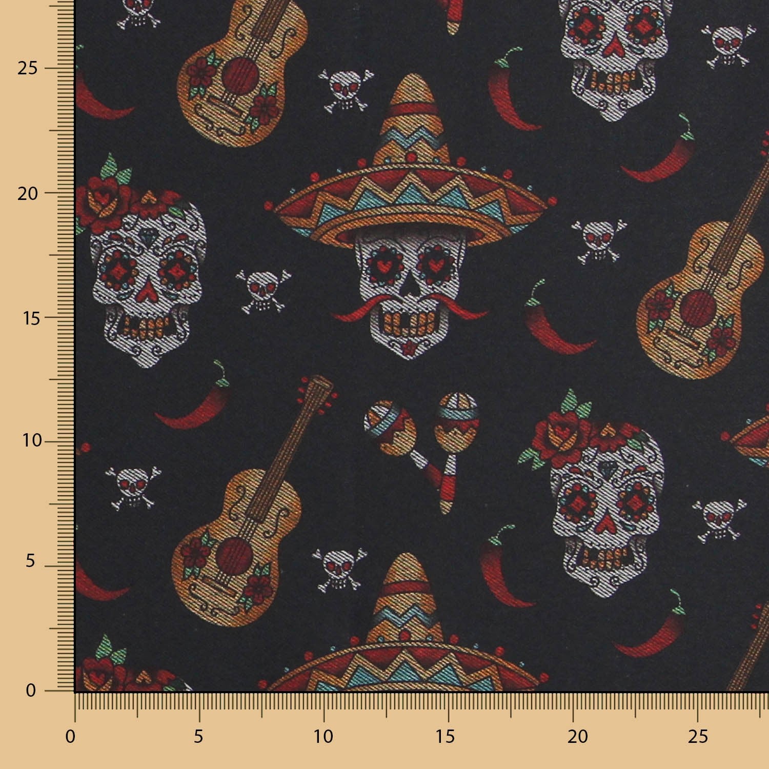 Malha Denim Catrina Preta - Ribes y Casals