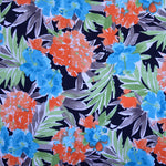 Malha Estampada Tropical Vermelha - Ribes y Casals
