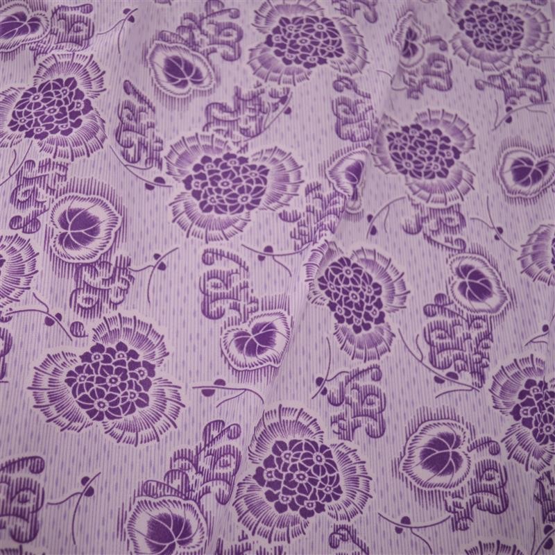 Desenho roxo de lycra de malha fina - Ribes y Casals
