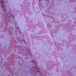 Mosaico rosa de lycra de malha fina - Ribes y Casals