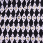 Malha Fina Lycra Losangos Lurex - Ribes y Casals
