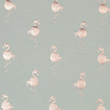 Malha Flamingo Lurex Verde - Ribes y Casals