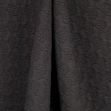 Retal Punto Jacquard Cadena Negro 200x160 cm - Ribes y Casals