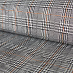 Ponto Jacquard Harvard Preto - Ribes y Casals