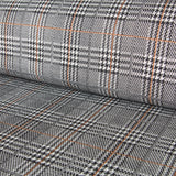 Ponto Jacquard Harvard Preto - Ribes y Casals