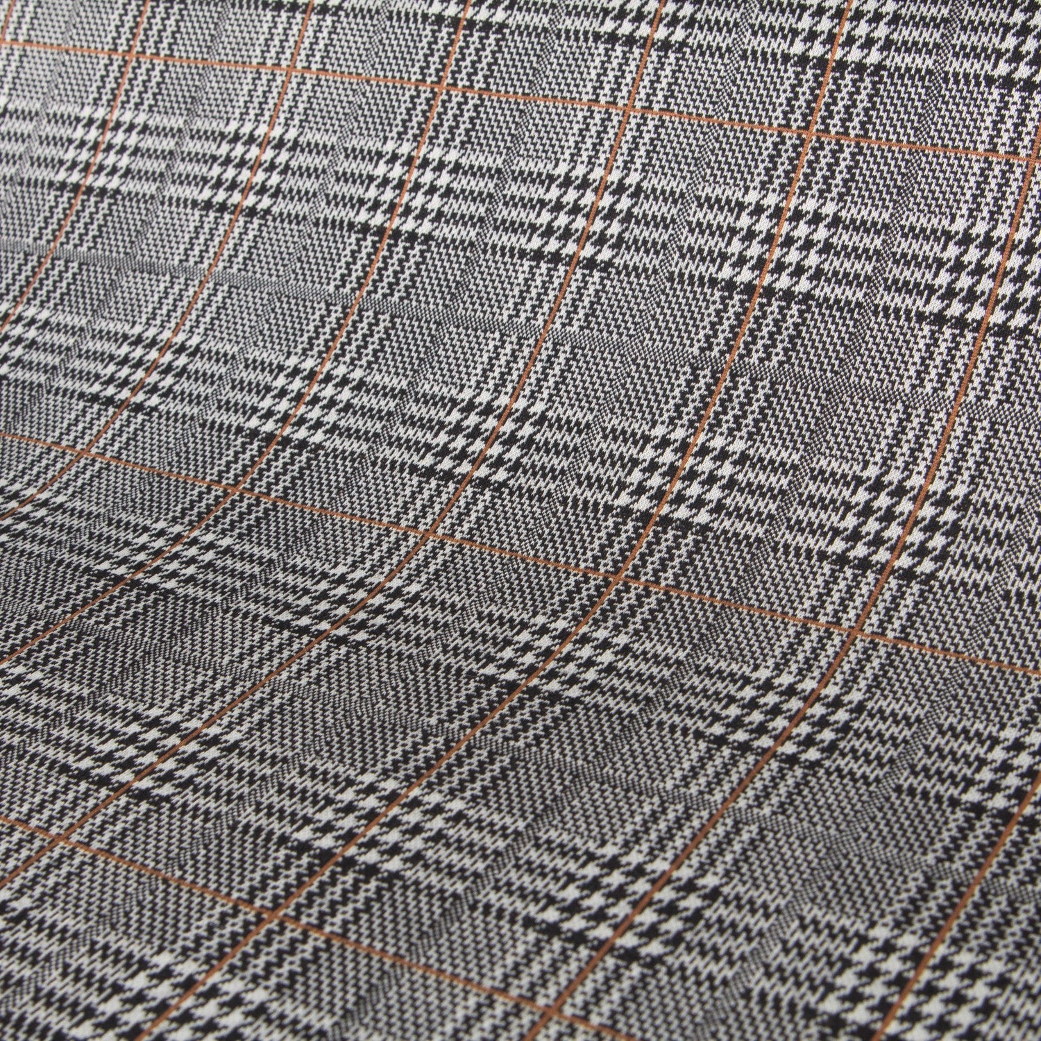 Ponto Jacquard Harvard Preto - Ribes y Casals