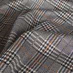 Ponto Jacquard Harvard Preto - Ribes y Casals