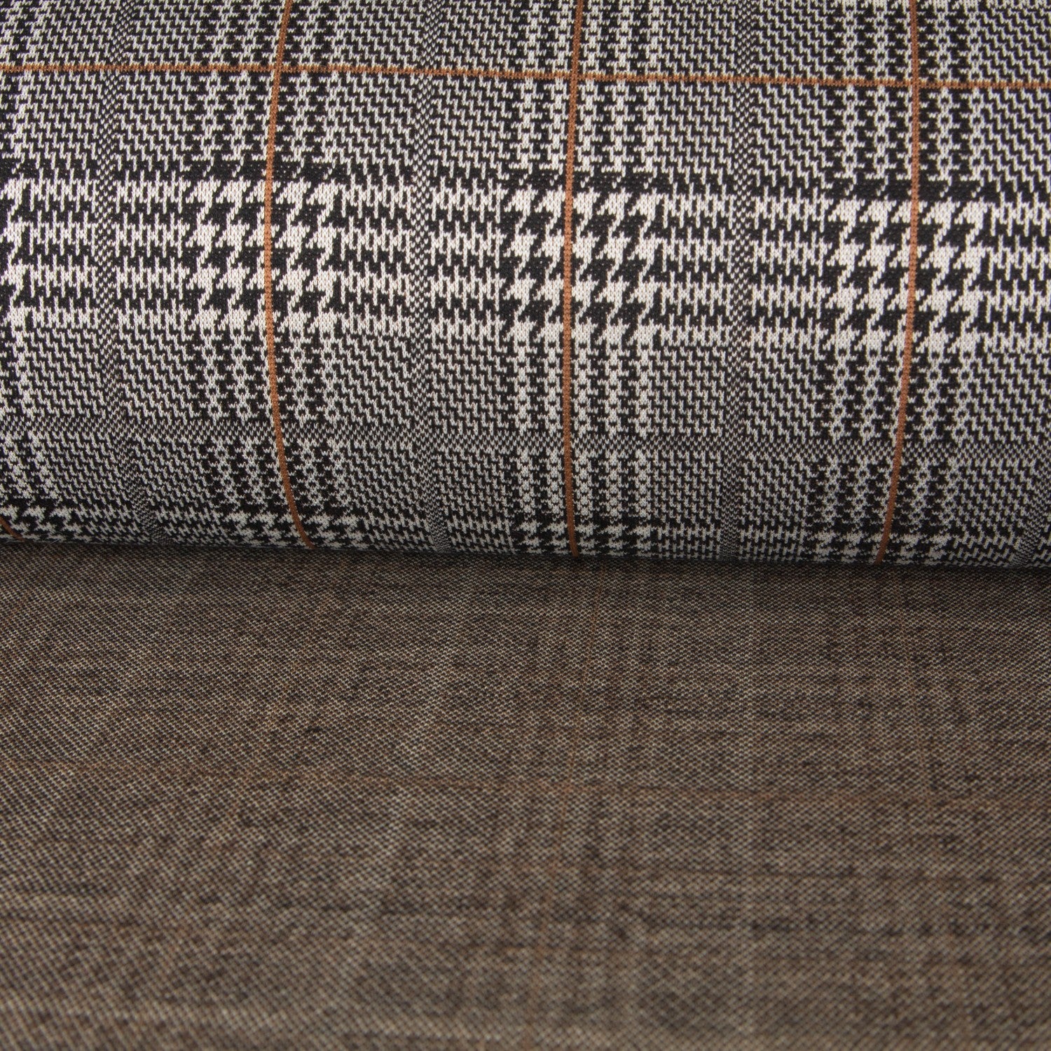 Ponto Jacquard Harvard Preto - Ribes y Casals