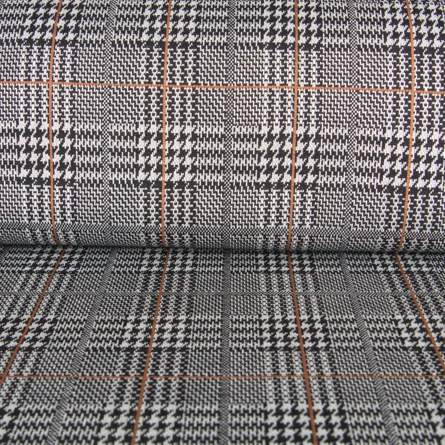 Ponto Jacquard Harvard Preto - Ribes y Casals