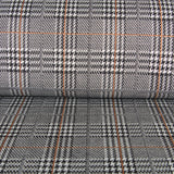 Ponto Jacquard Harvard Preto - Ribes y Casals