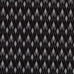 Ponto Jacquard Rombos Negra - Ribes y Casals