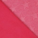 Malha Jacquard Stars Fucsia - Ribes y Casals