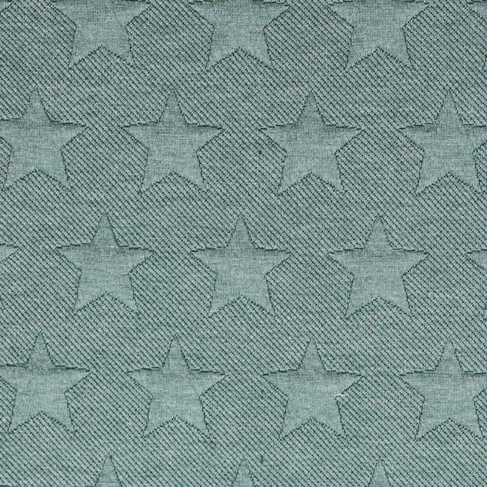Malha Jacquard Stars Verde - Ribes y Casals
