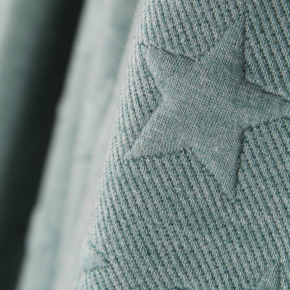 Malha Jacquard Stars Verde - Ribes y Casals