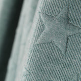 Malha Jacquard Stars Verde - Ribes y Casals