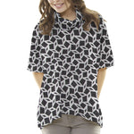 Ponto Jérsei Geométrico Preta - Ribes y Casals