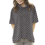 Ponto Jérsei Bolinhas Preta - Ribes y Casals