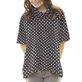 Ponto Jérsei Bolinhas Preta - Ribes y Casals