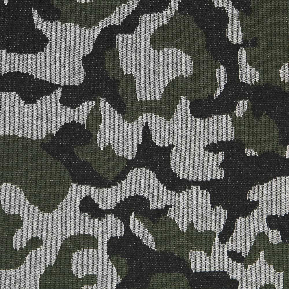 Malha Jersey Militar Cinza - Ribes y Casals