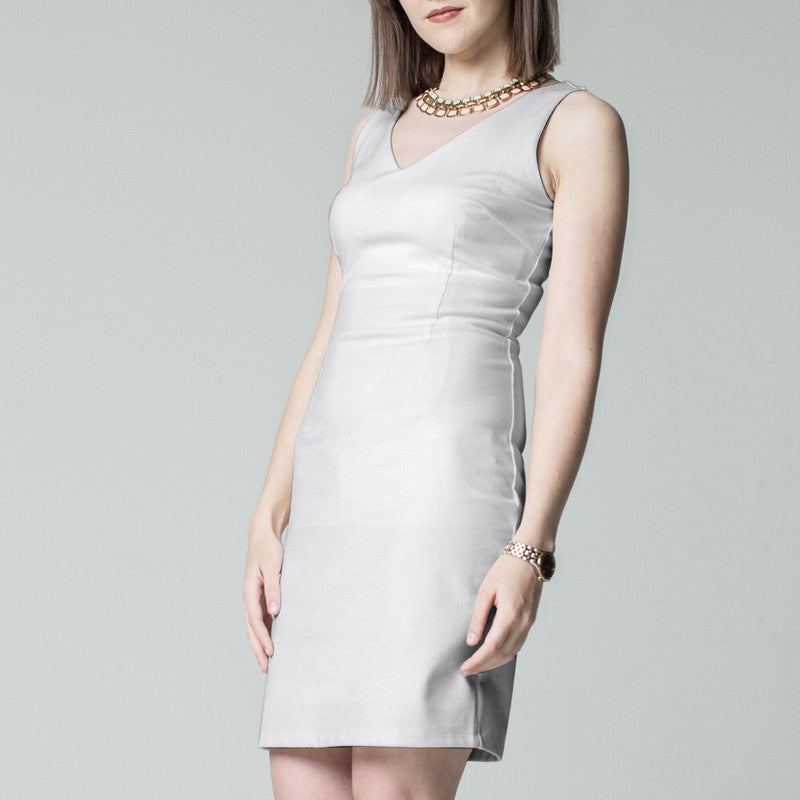 Punto Lamé Blanco Nacar - Ribes y Casals