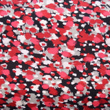 Malha Lycra Aquarelas Vermelho e Coral - Ribes y Casals