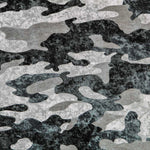 Tecido Ponto Perchado Militar Azul - Ribes y Casals