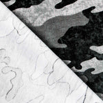 Tecido Ponto Perchado Militar Azul - Ribes y Casals