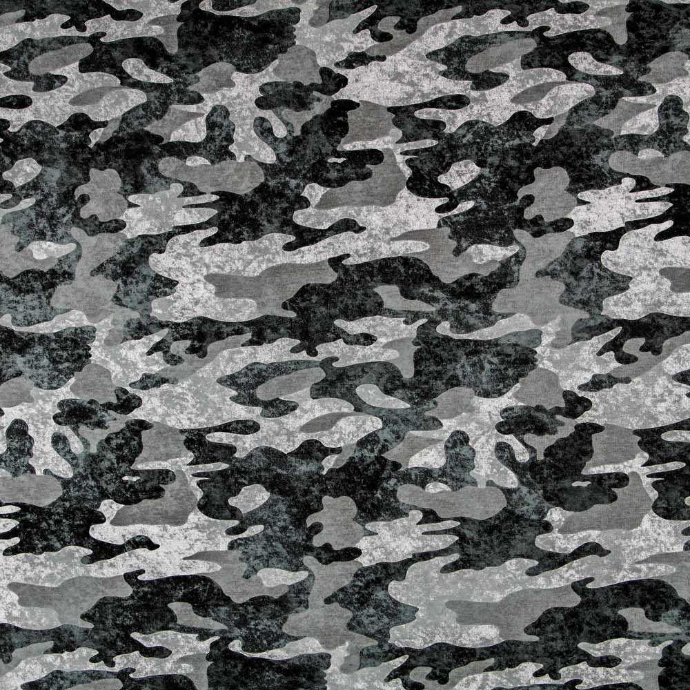 Tecido Ponto Perchado Militar Azul - Ribes y Casals