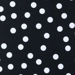 Ponto Seda Flamenco Branco 18mm Preto - Ribes y Casals