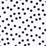 Ponto Seda Flamenco Preto 18mm Branco - Ribes y Casals