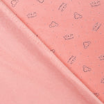 Tecido Tundosado Cats Coral - Ribes y Casals