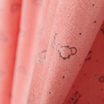 Tecido Tundosado Cats Coral - Ribes y Casals