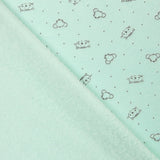 Tecido Tundosado Cats Verde - Ribes y Casals