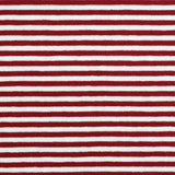 Malha Viscose Riscas 2 mm Vermelhas - Ribes y Casals