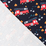 Malha Algodão Bombeiros Azul Noite - Ribes y Casals