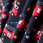 Malha Algodão Bombeiros Azul Noite - Ribes y Casals