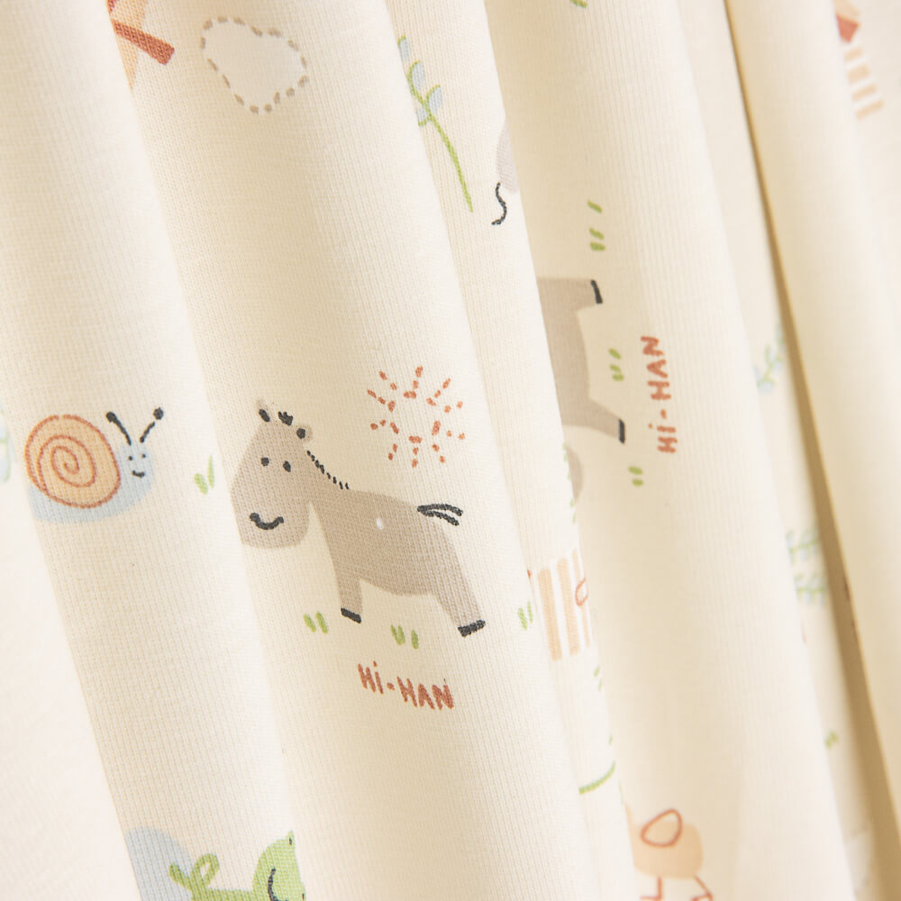 Malha Algodão Estampado Animais - Ribes y Casals