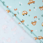 Malha Algodão Estampado Carros - Ribes y Casals