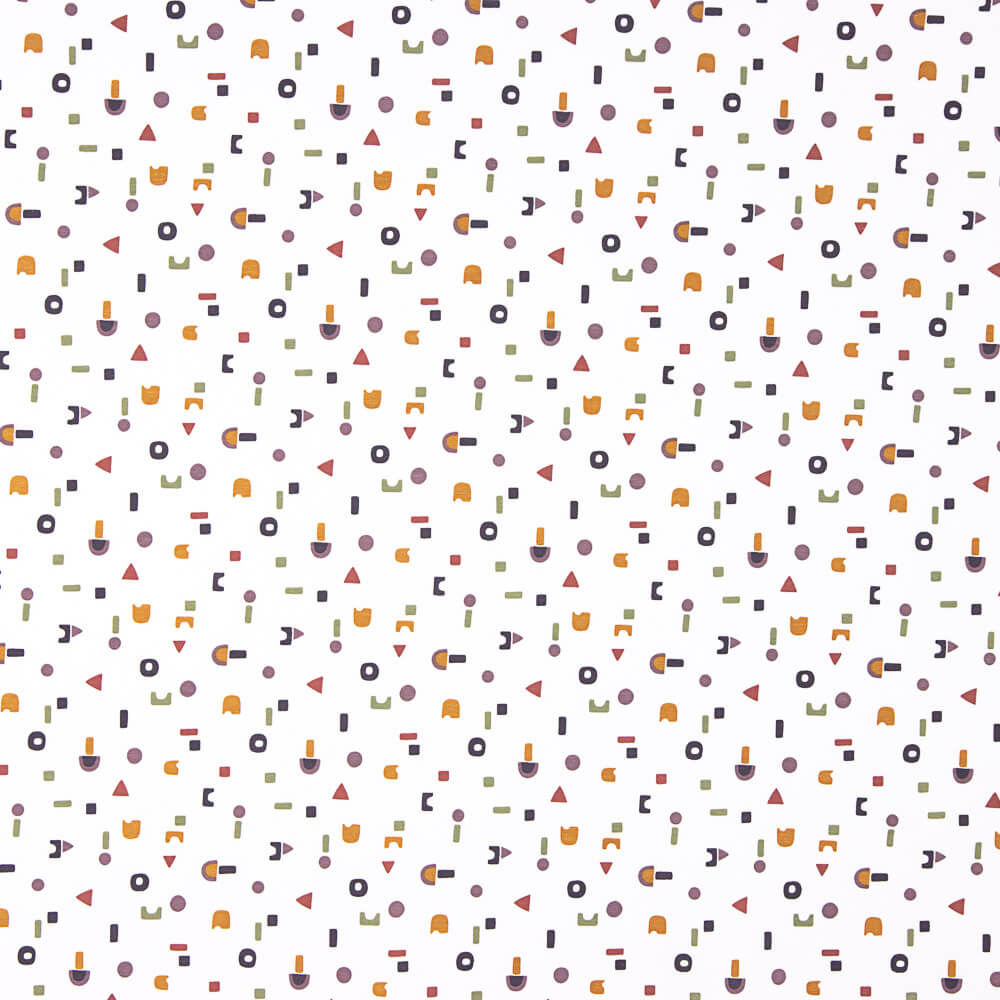 Malha Agodão Estampado Formas - Ribes y Casals